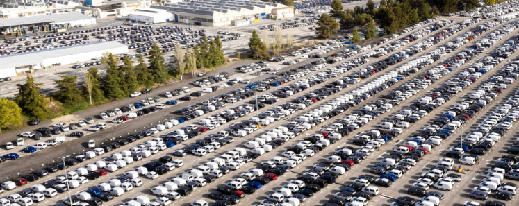 parking samochodowy
